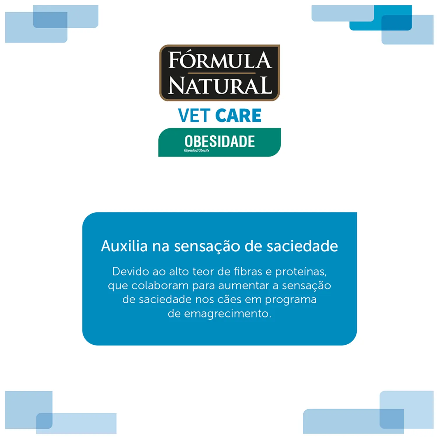 Ração Fórmula Natural Vet Care Obesidade Cães Médio e Grande Ração Fórmula Natural Vet Care Obesidade Cães Médio e Grande